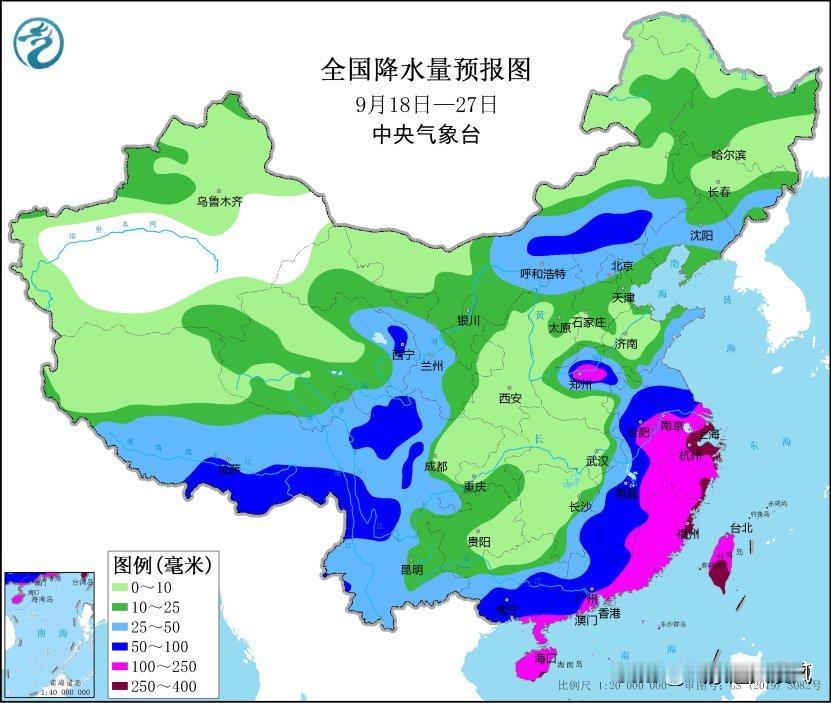 根据中央气象台预报，未来十天我国北方降雨逐步减弱，东南沿海台风活跃，全国大部气温