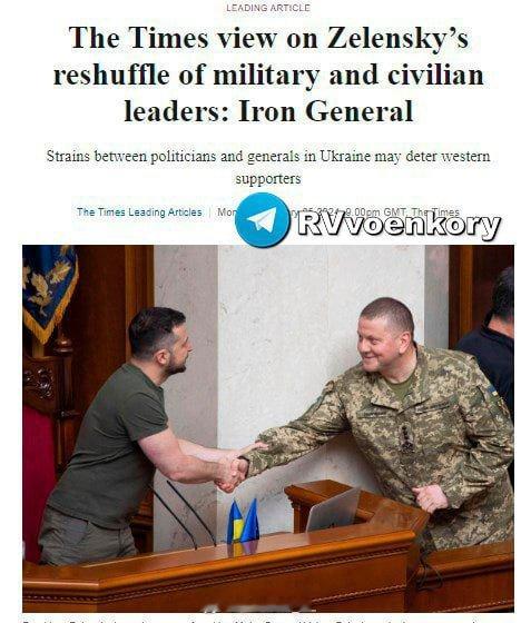 英国《泰晤士报》将乌克兰总统泽连斯基比喻为“全国最佳推销员”，并将即将被解职的乌