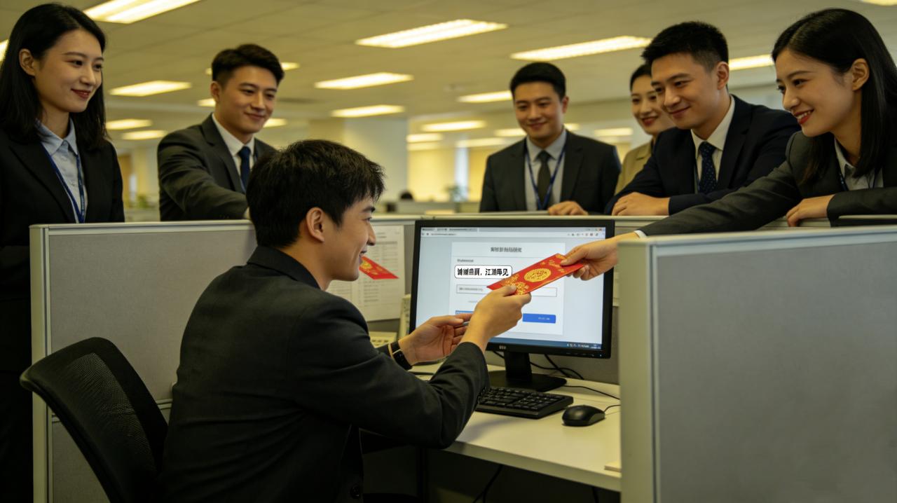 小陈离职那天，挨个给同事发了红包。
金额不大，每人8.88元，备注写着：“谢谢照