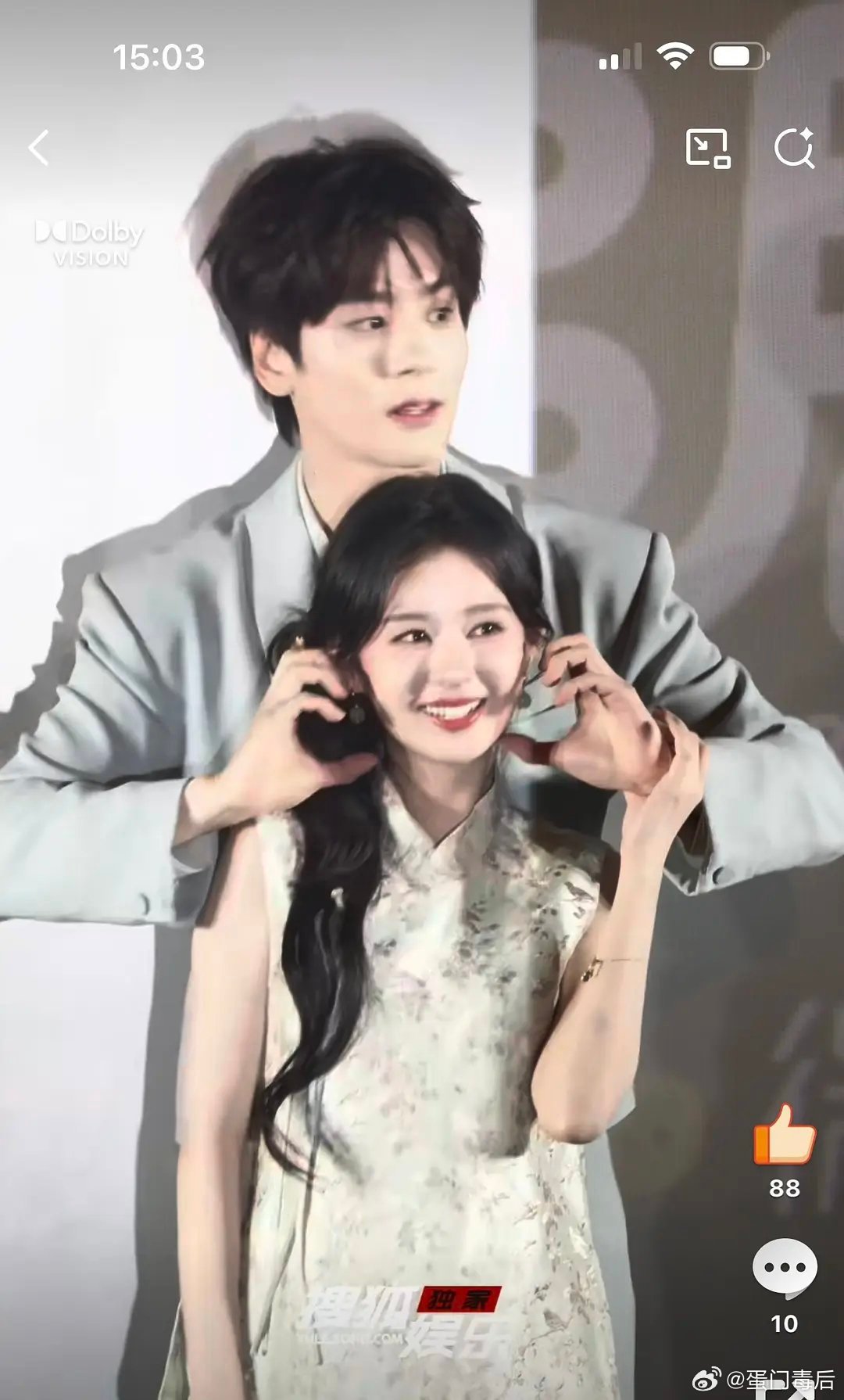 郑合惠子是最容易出cp感的女演员吗？和谁都好搭啊 