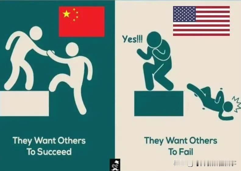 这幅有关太平洋沿岸东大和西大两国的漫画很有意思，这都是根据两国的历史总结而来，可