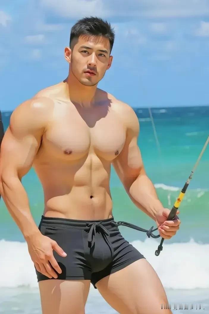 阳光沙滩，型男冲浪，海风拂面，自由随行！🏖️🌊💙