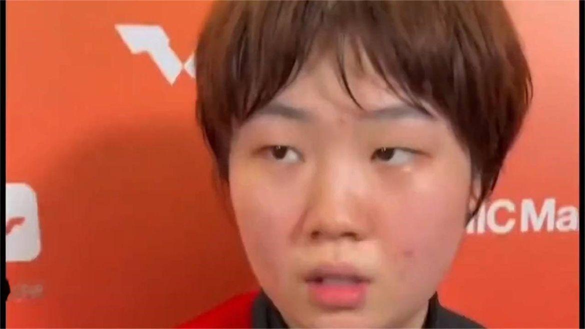 快哭了！蒯曼回应孙颖莎伤退：声音哽咽，感觉她压力好大，不敢说