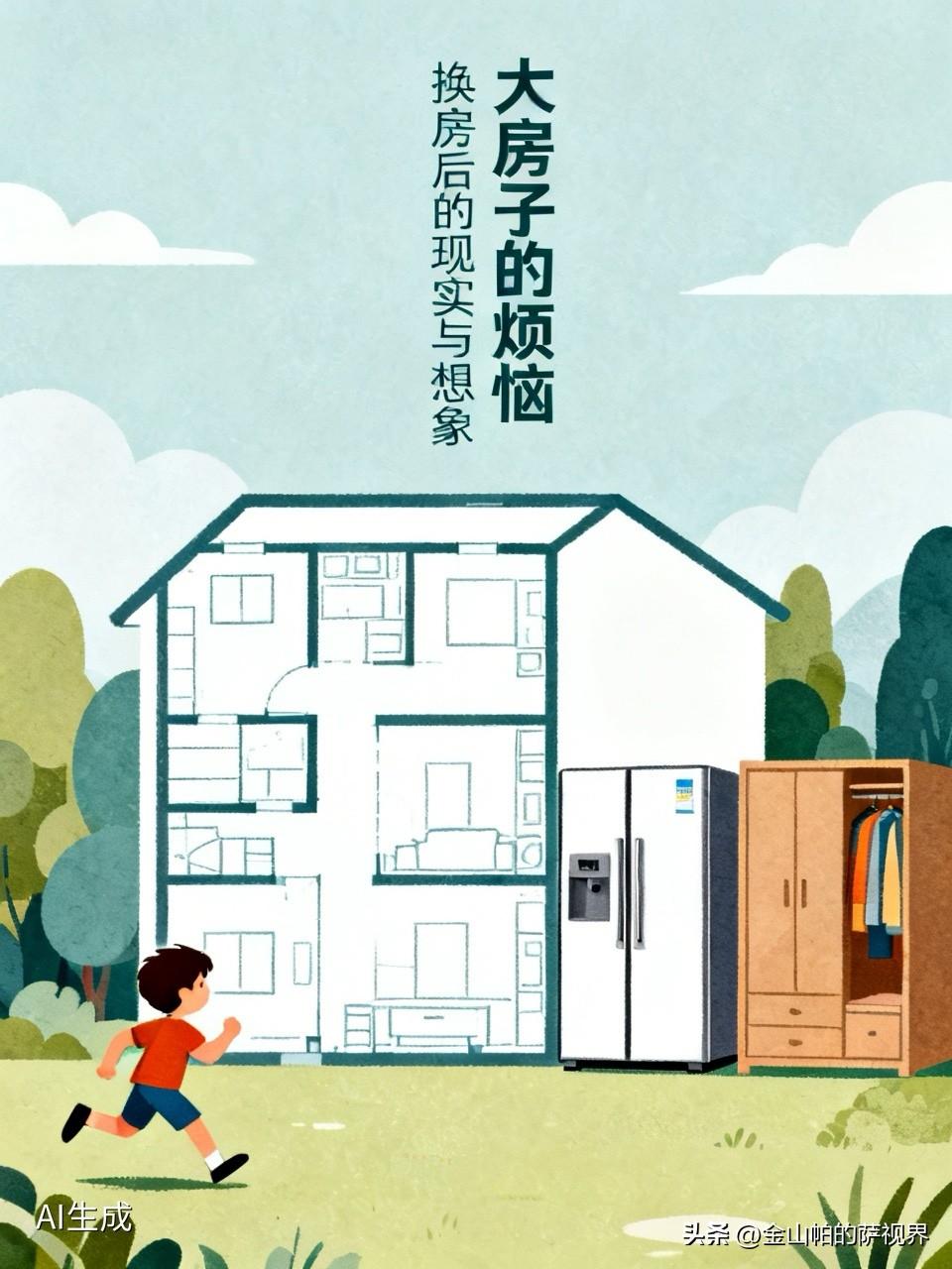 你是不是也做过这样的梦：换个更大的房子，客厅要能跑得开孩子，厨房要大得能摆下双开