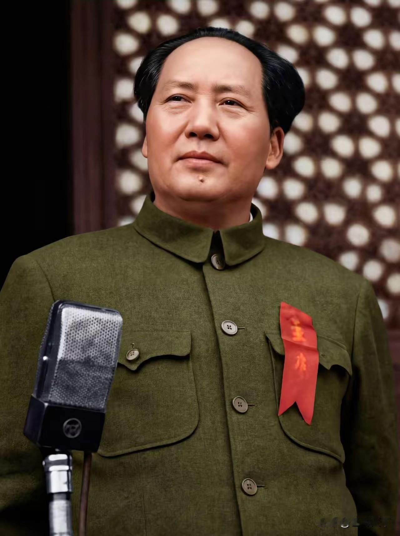 毛主席在天安门