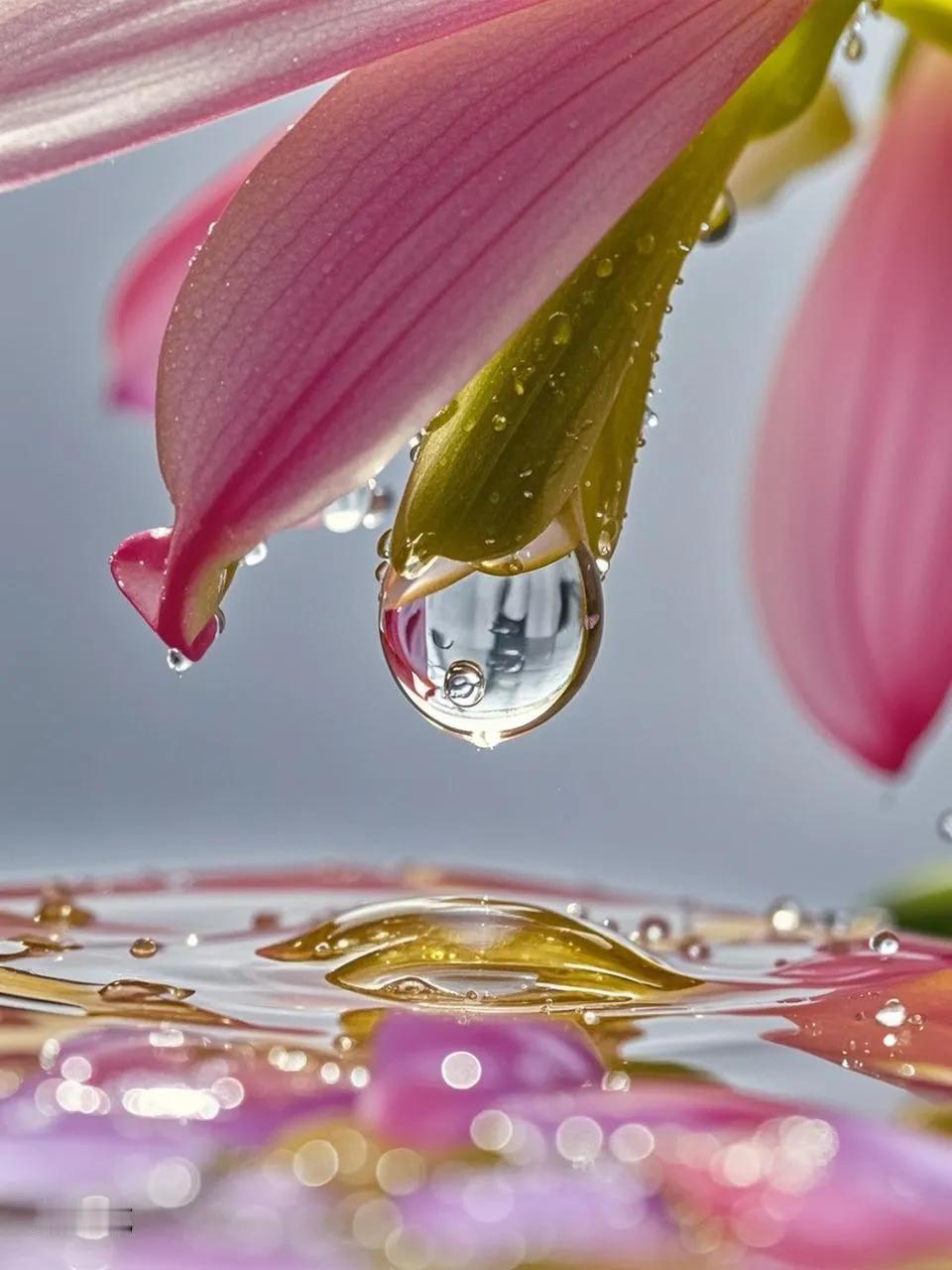 今日雨水节气
雨水绵绵春意盎，东风轻拂暖意长。细雨如丝润万物，春光铺路花满冈。在