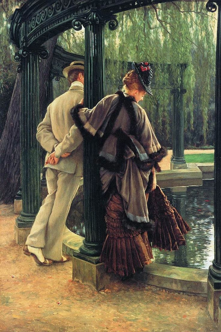 法国艺术家詹姆斯·蒂索 James Tissot（1836-1902) 的作品艺