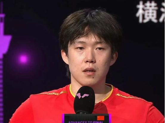 王楚钦决赛喊话张本智和：我将全力以赴，球迷：教下他什么叫礼貌

 
在今天中午进