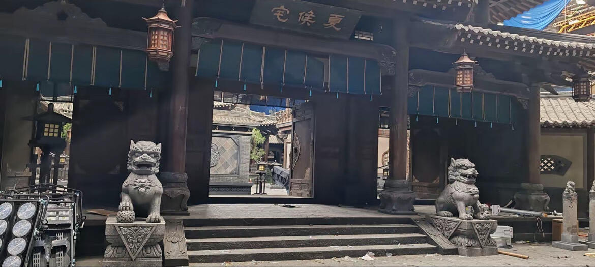 檀健次何不同舟渡新棚拍谢却山被捅伤在夏侯骏府邸养伤这个置景真的美轮美奂