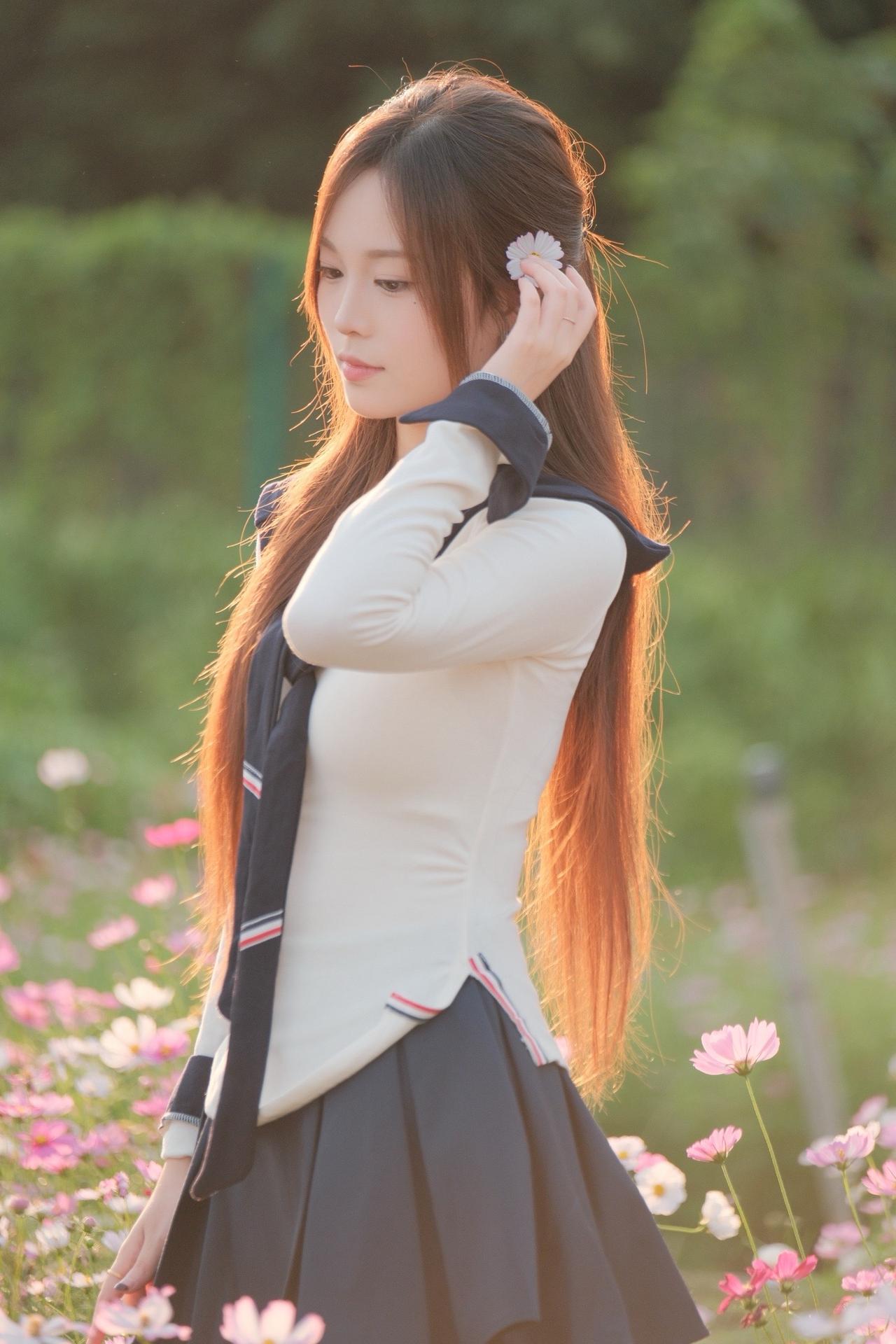 想和谁跟你一起去看花海深圳约拍 互勉约拍 深圳