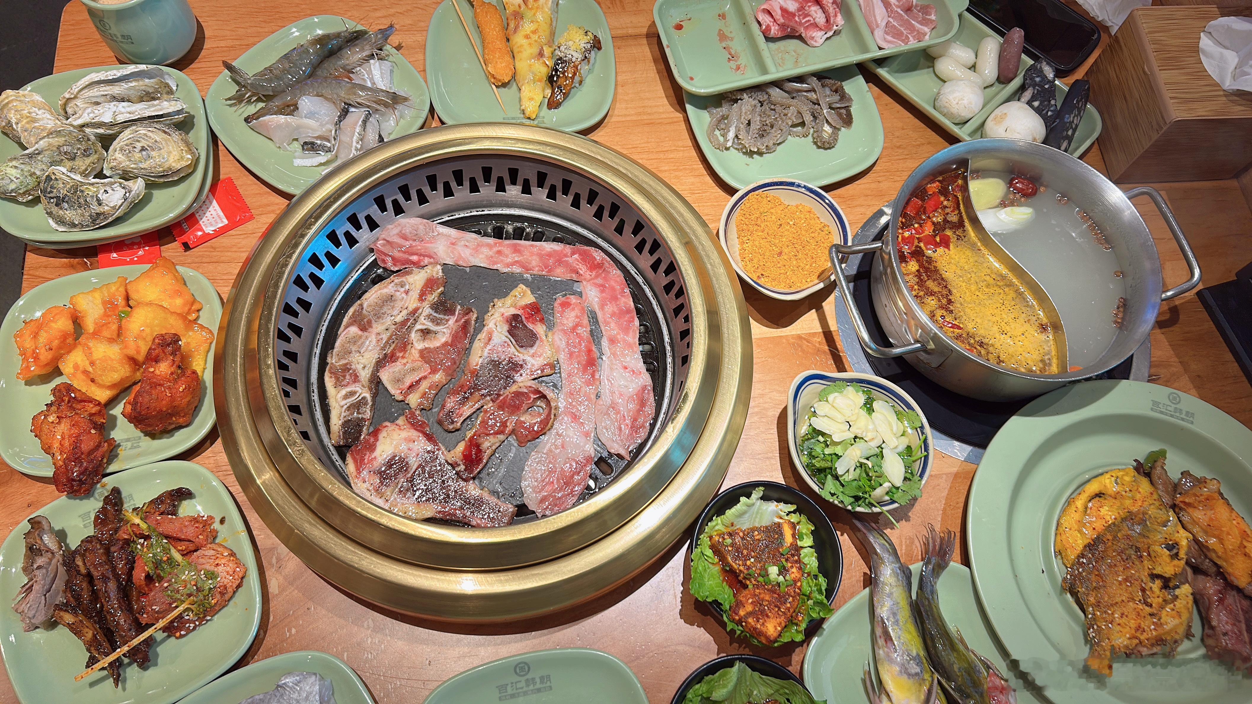 中午你们吃啥？我吃烤肉 