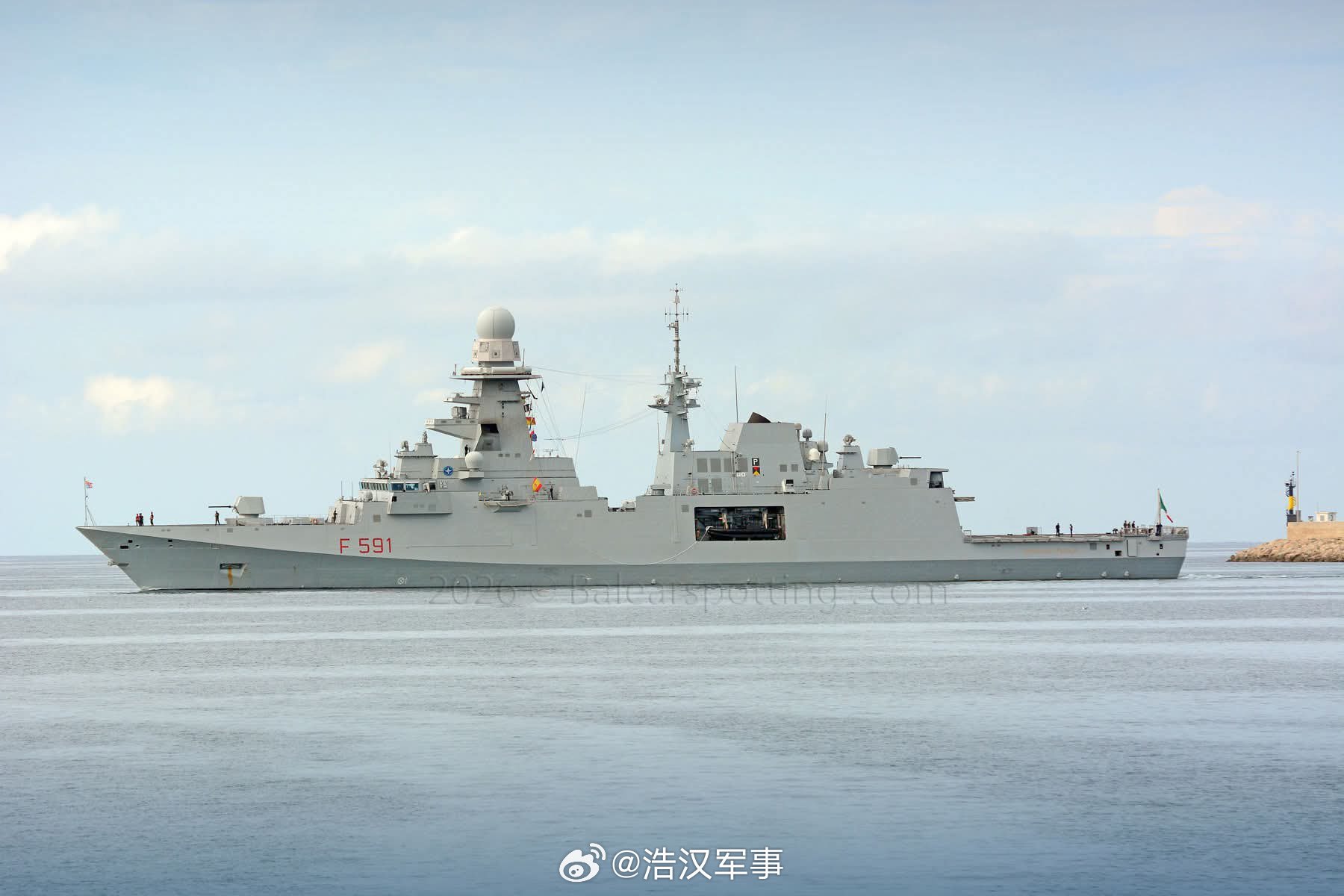 全球武器装备盘点每天认识一件兵器烽火问鼎计划 2026年6月15日，意大利海军“