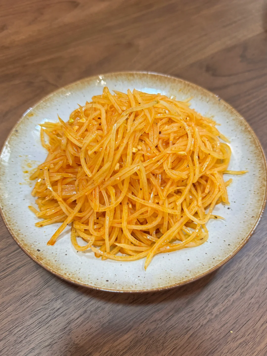 面馆里的红油土豆丝，香香脆脆吃上瘾