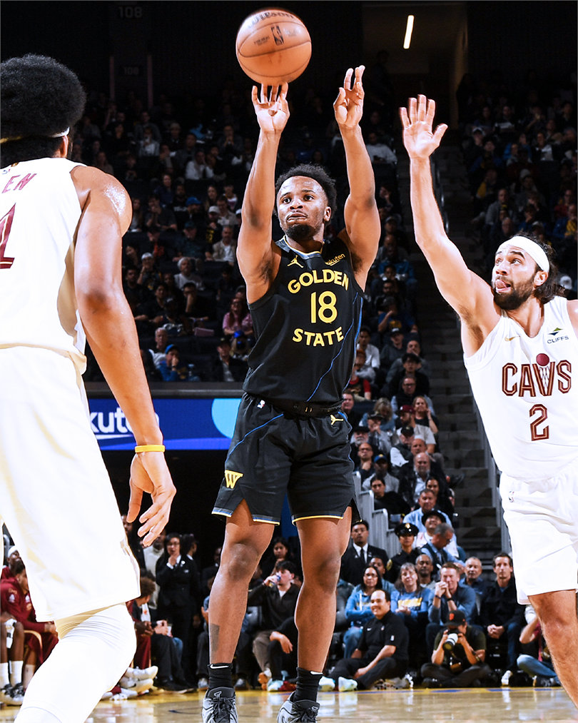 克莱尔12分，1助攻。骑士vs勇士