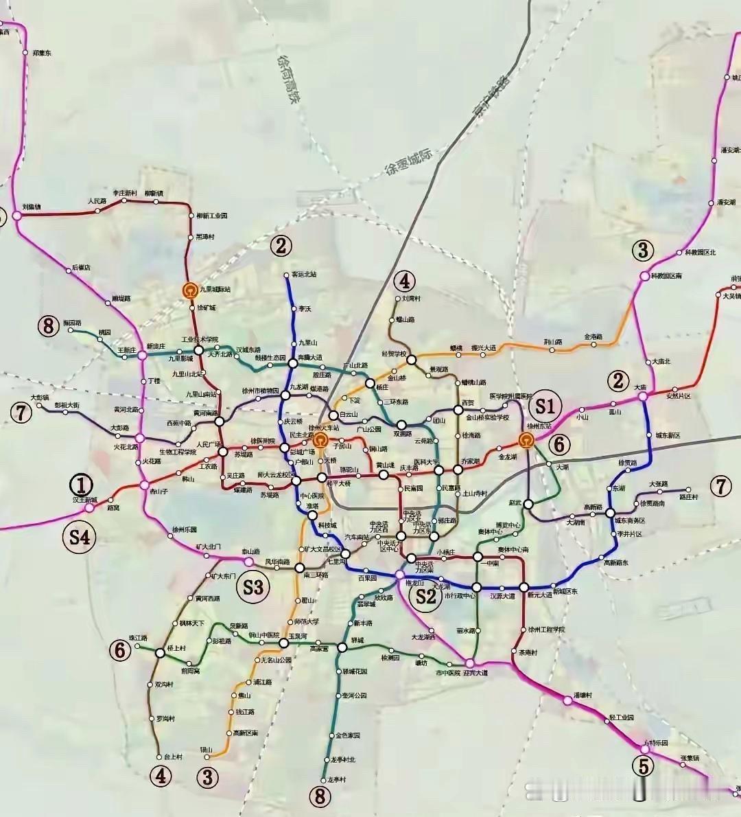 江苏苏北五市中唯一建设运营地铁的城市就是徐州，为何徐州能够早在2008年就已经启