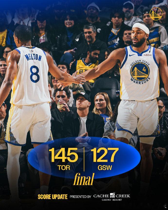 猛龙终结勇士4连胜猛龙终结了勇士的4连胜！ 