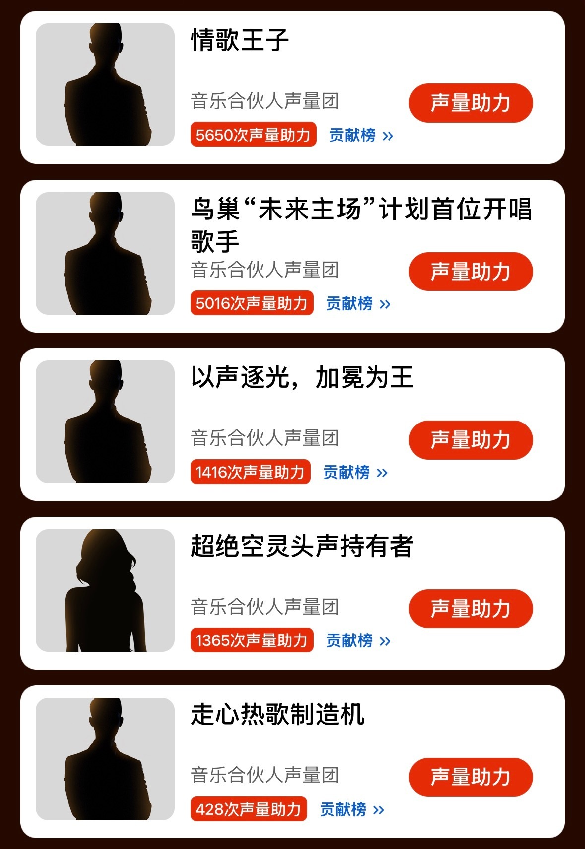 天赐的声音7首录阵容曝天赐的声音7首录阵容 曝天赐的声音7首轮录制阵容 首录阵容