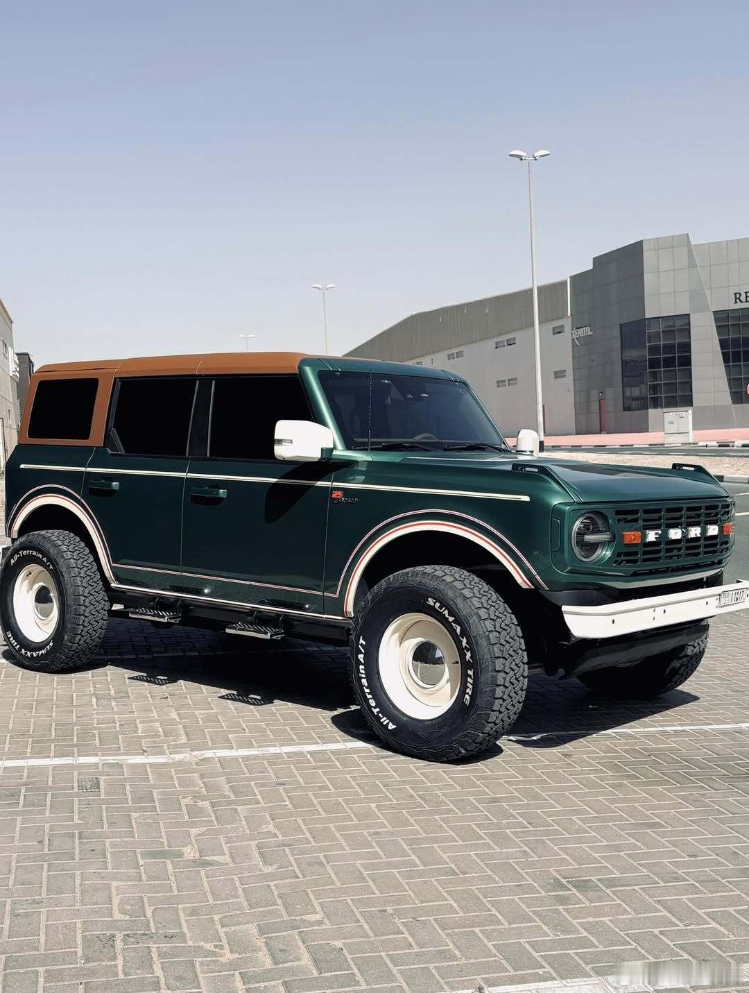 Bronco 福特烈马退化至复古怀旧版 1966 年款. Ford bronco