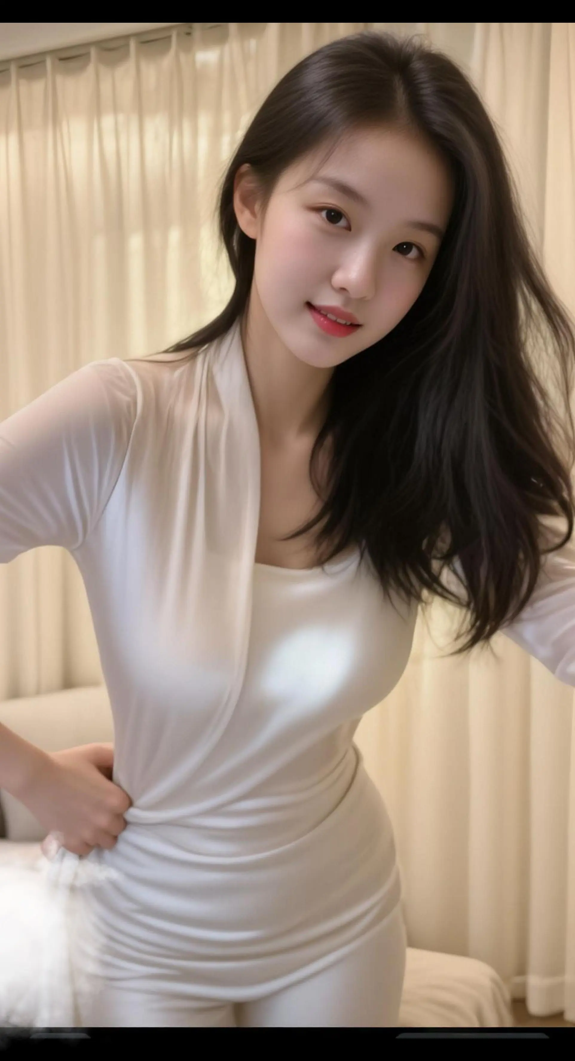 AI柔雾感自拍 ai创作