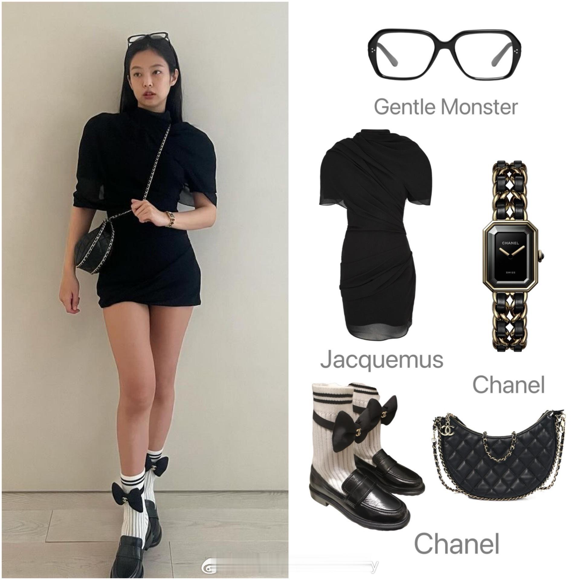 Jennie金智妮最新私服解析，简约高级的日常穿搭~ ​​​