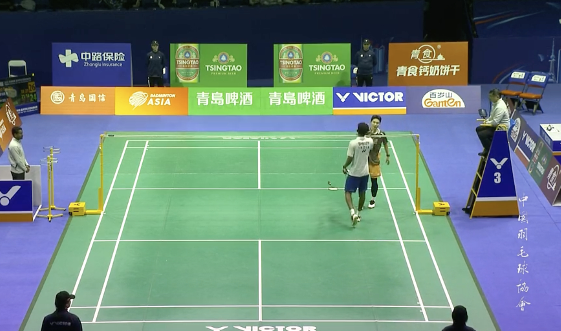 2026亚洲羽毛球团体锦标赛【男团1/4赛：韩国🇰🇷 1-0 🇮🇳印度】