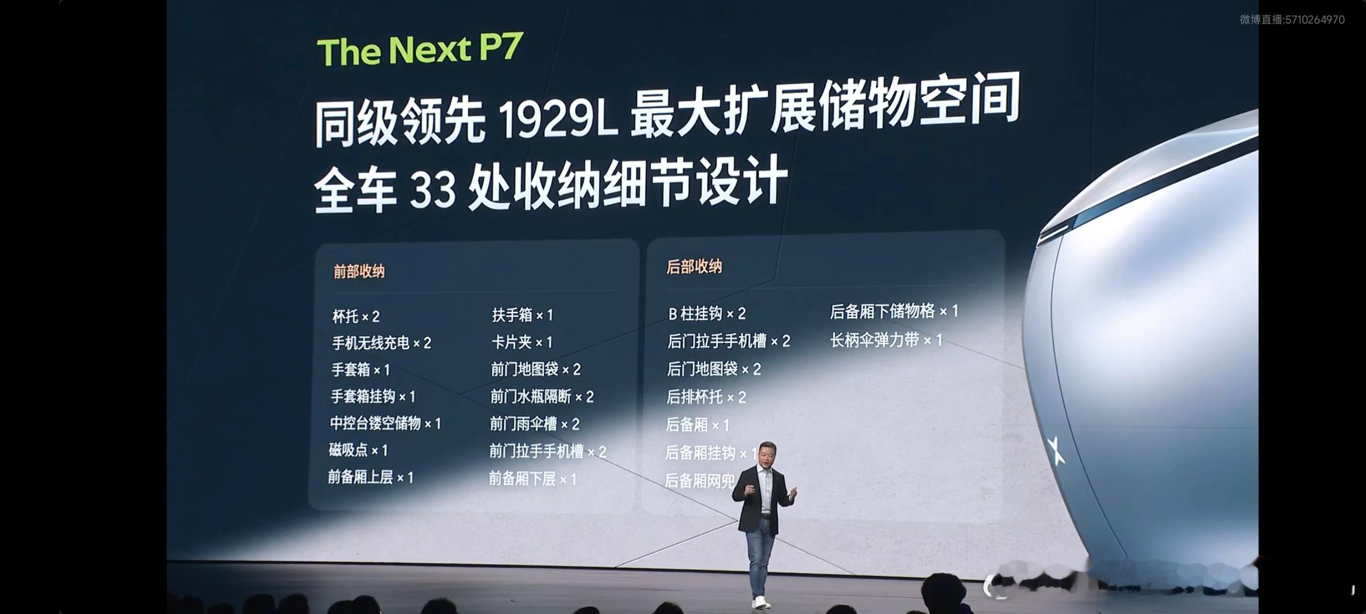 小鹏还是完美发了自己“掏空间”的能力，即使是运动型轿跑，依然掏出了同级别最大的空