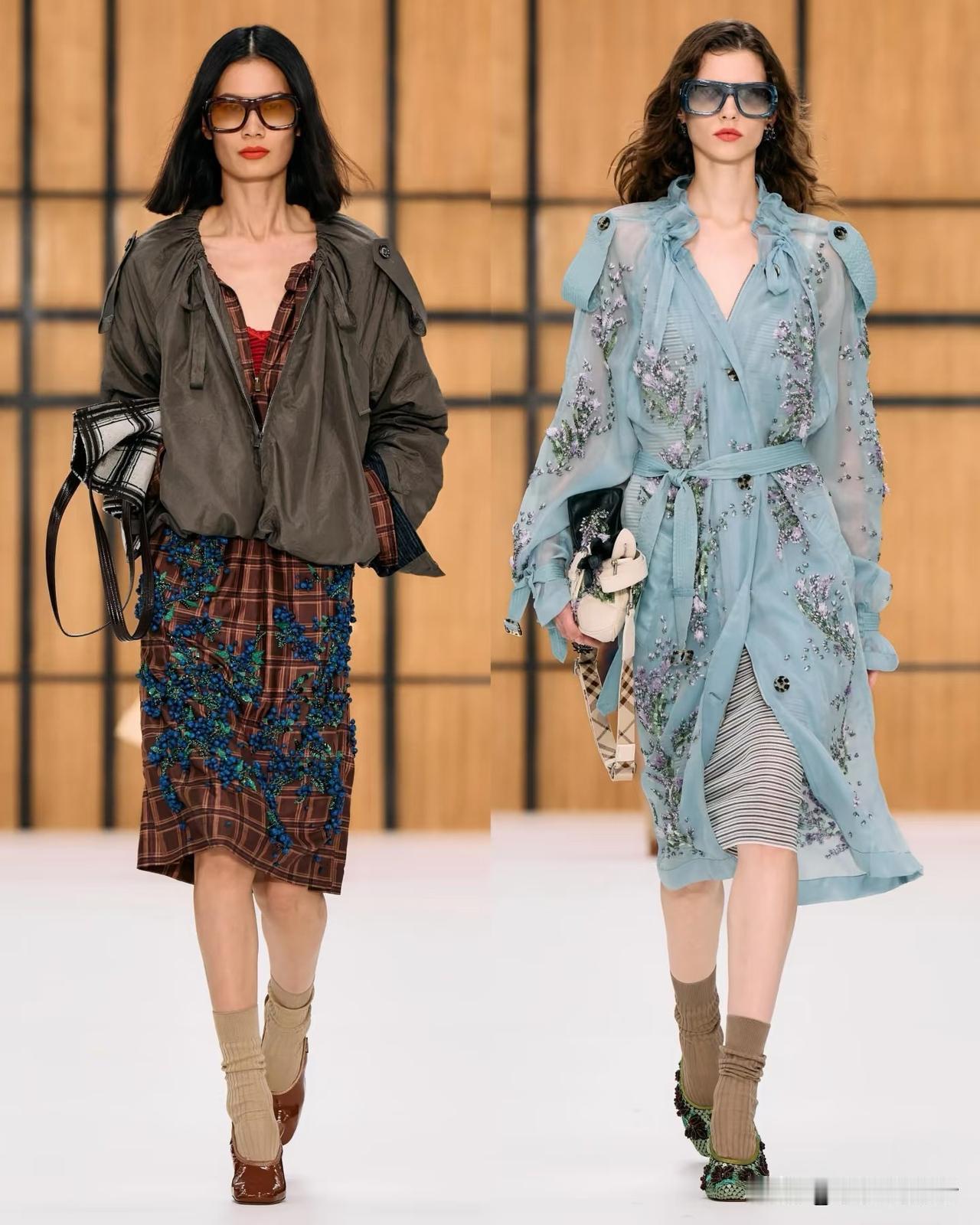 被Burberry 2027春夏伦敦大秀狠狠惊艳✨
Daniel Lee联手纺织
