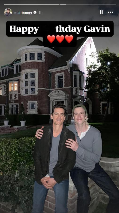 他还记得 😭Matt Bomer 在ig上给去世2年的音乐剧演员 Gavin 