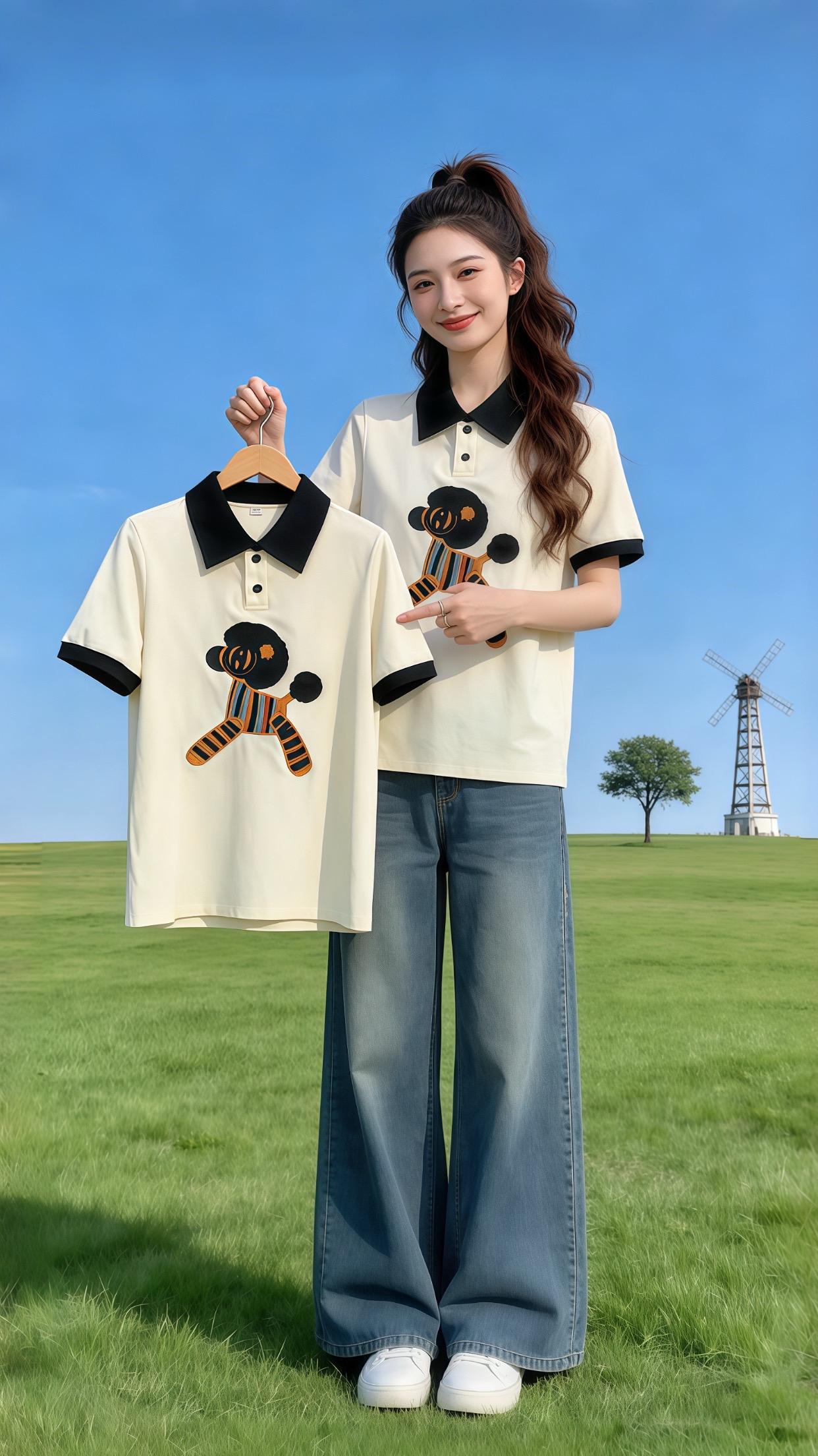 穿搭能让普通人改变气质 夏季短袖穿搭推荐 极简纯色上衣承包我的夏日衣橱...