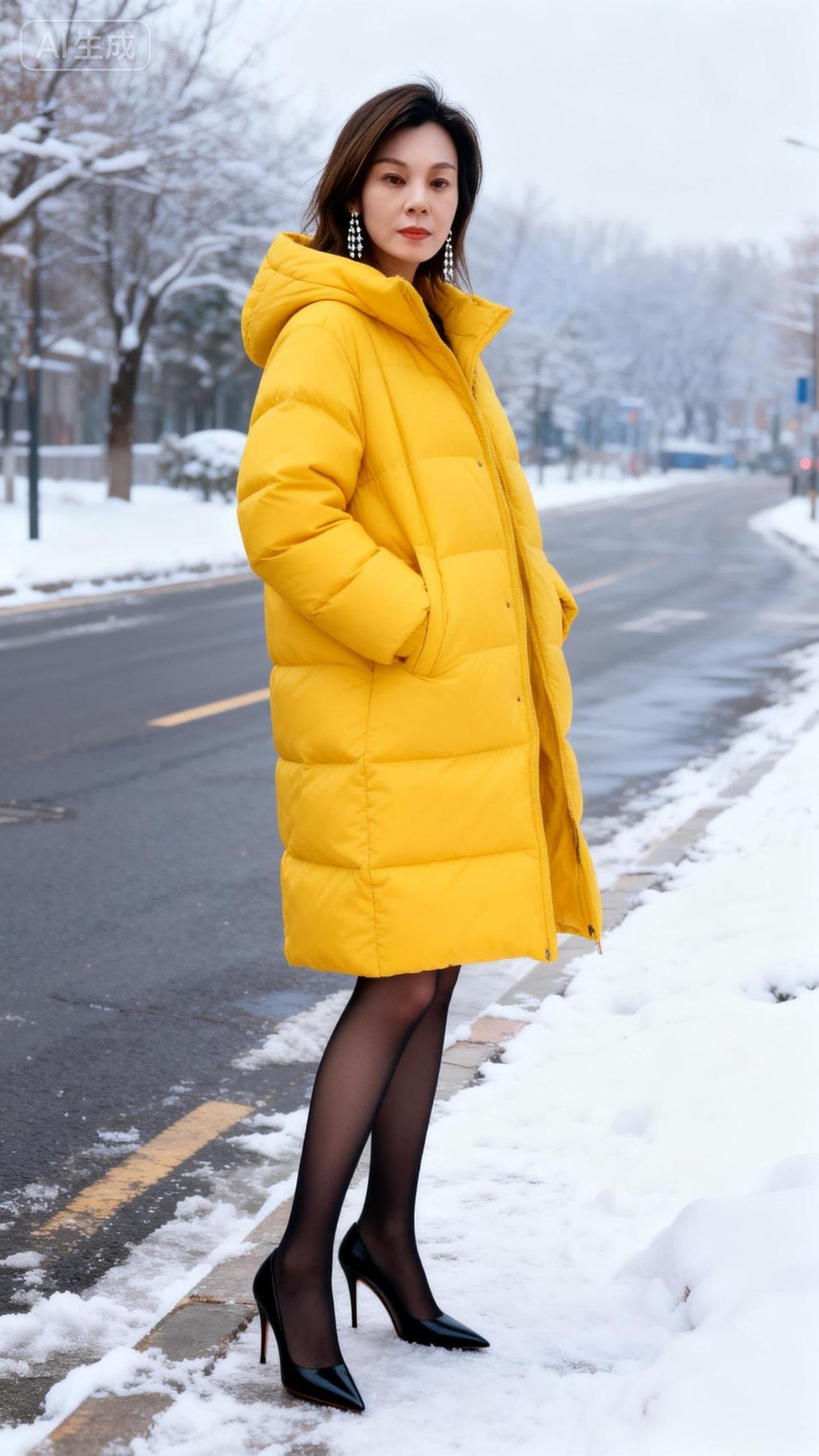 每日分享 羽绒服穿搭