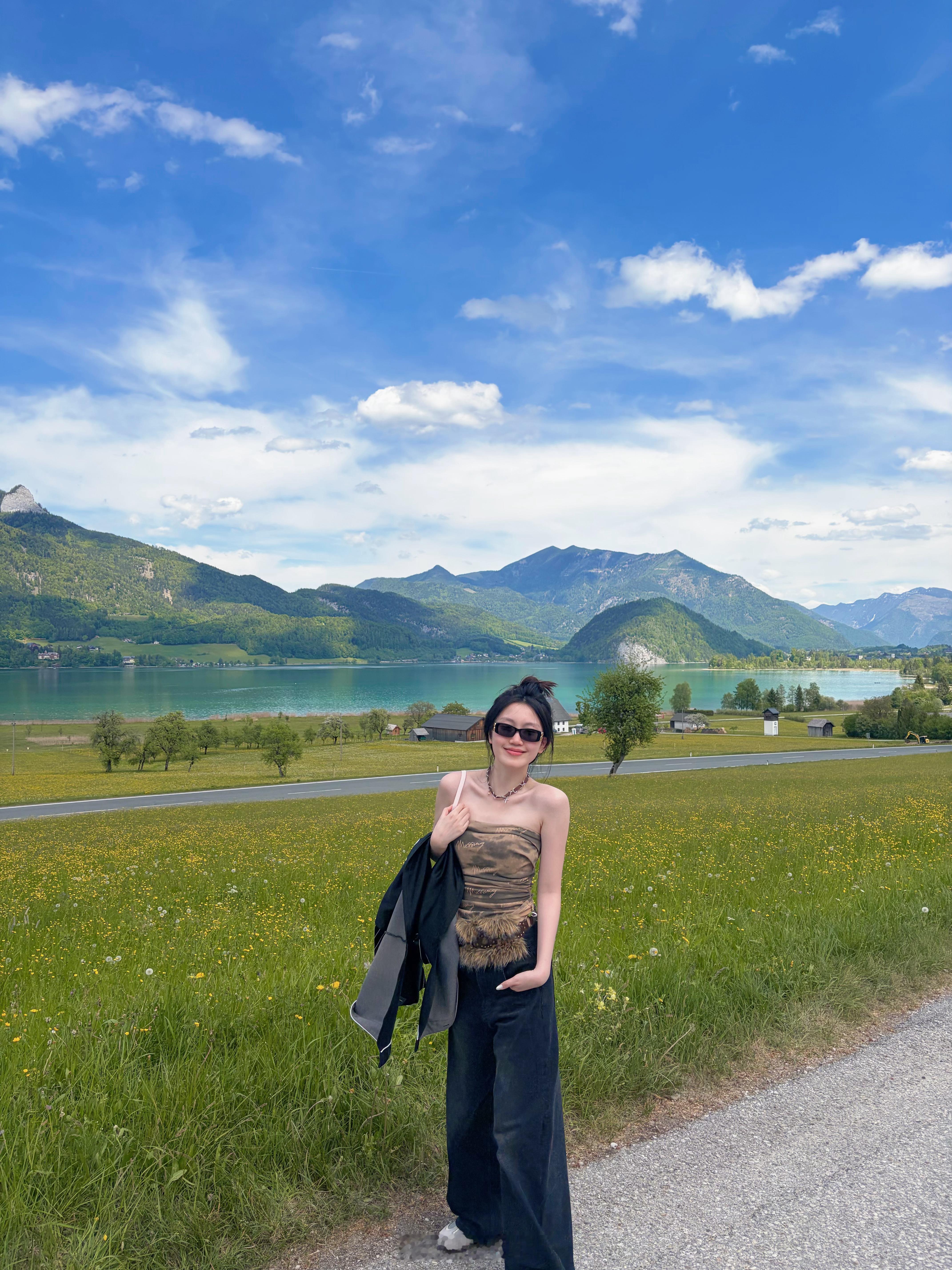 闪现奥地利🇦🇹这个礼拜唯一素颜的一天 奥地利·St. Wolfgang Sc