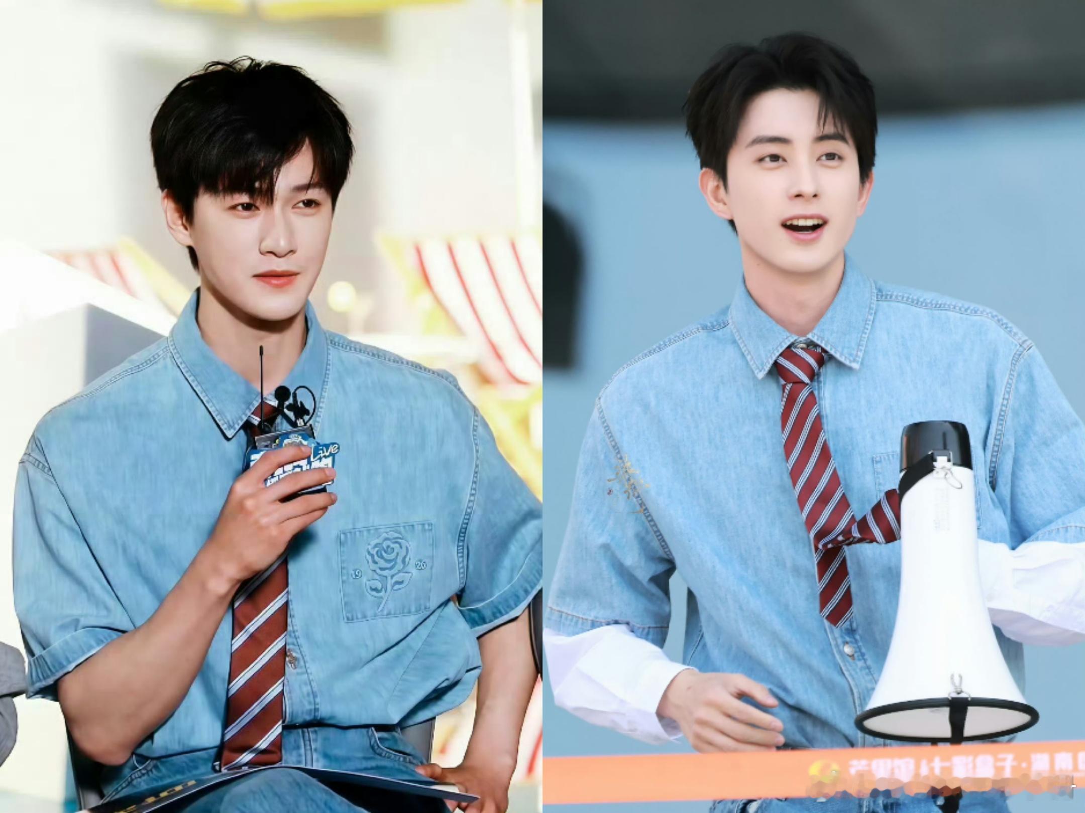 李昀锐 敖瑞鹏同框造型！为谁心动？ 