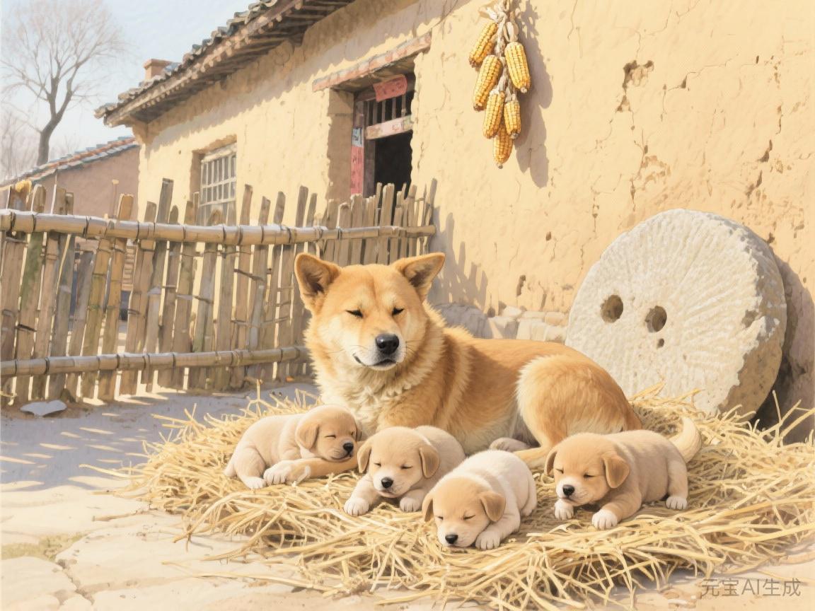 冬日生活打卡季晒太阳的狗狗，好有爱意啊