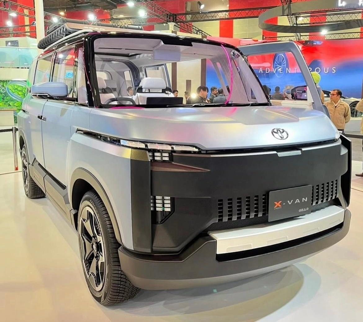 丰田的对开门MPV概念车X Van Concept 