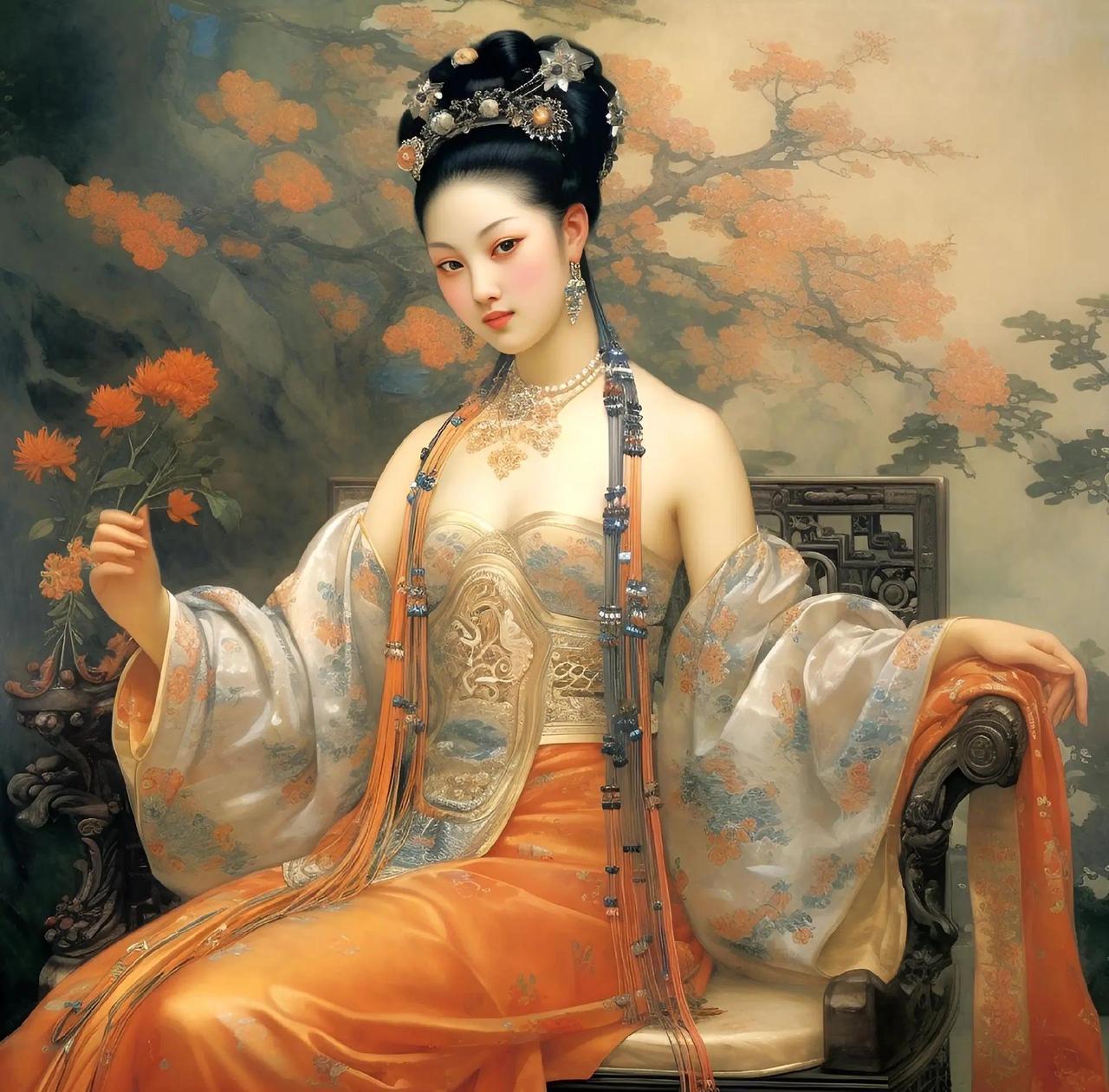 杨玉环受唐玄宗独宠11年，不仅因天生丽质，更因其性格单纯不涉朝政，满足唐玄宗对政