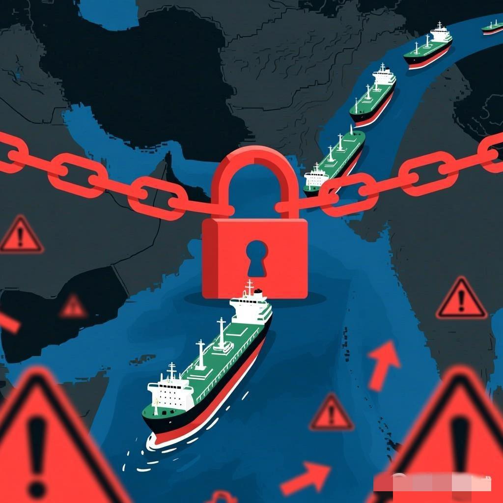 伊朗甚至没动一兵一卒，霍尔木兹海峡就“断”了？

这一嗓子吼完，最尴尬的不是油轮