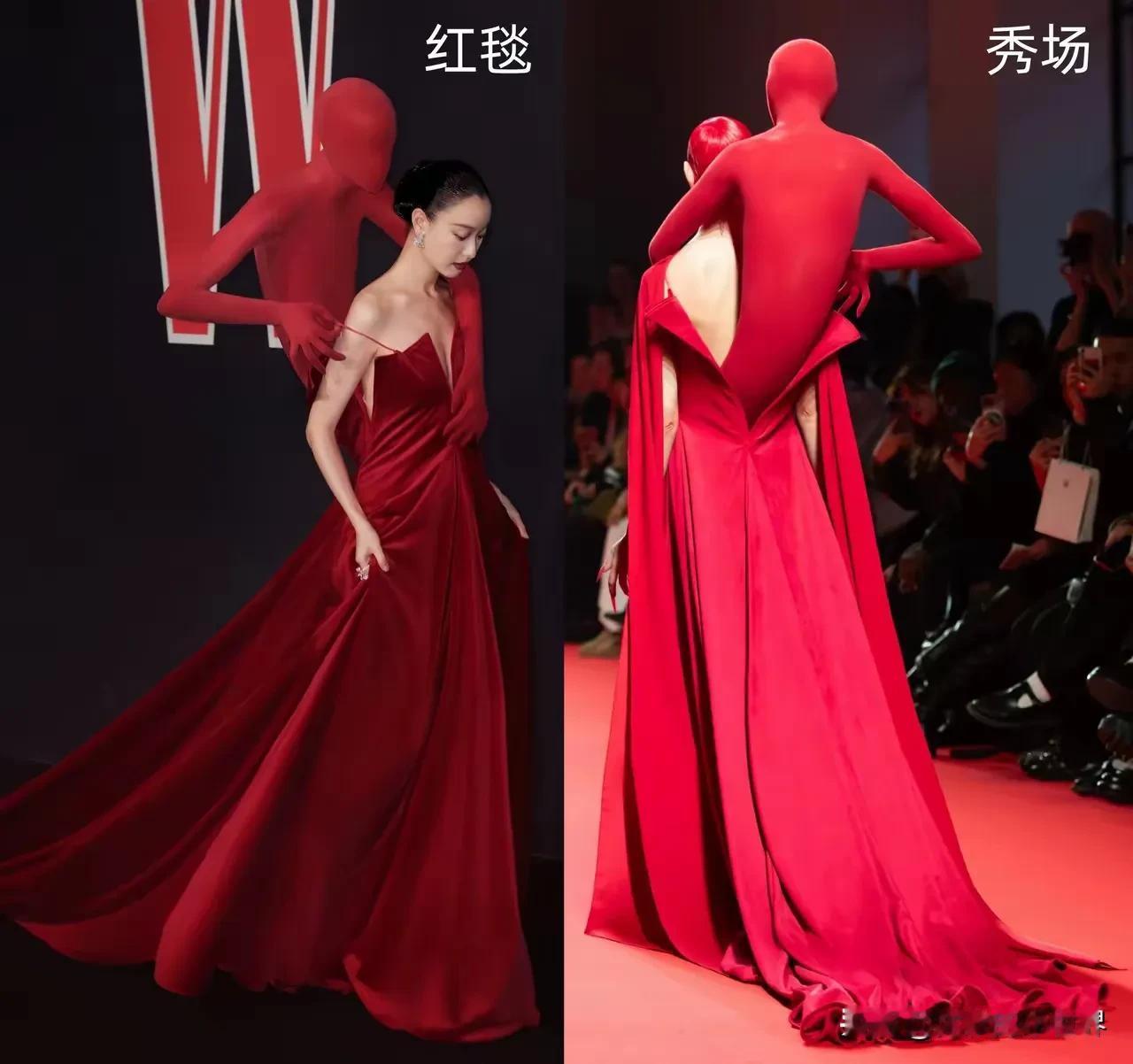 倪妮这是背了个啥呀？

这次盛典红毯上，倪妮真的是豁出去了！

直接背着“布洛芬