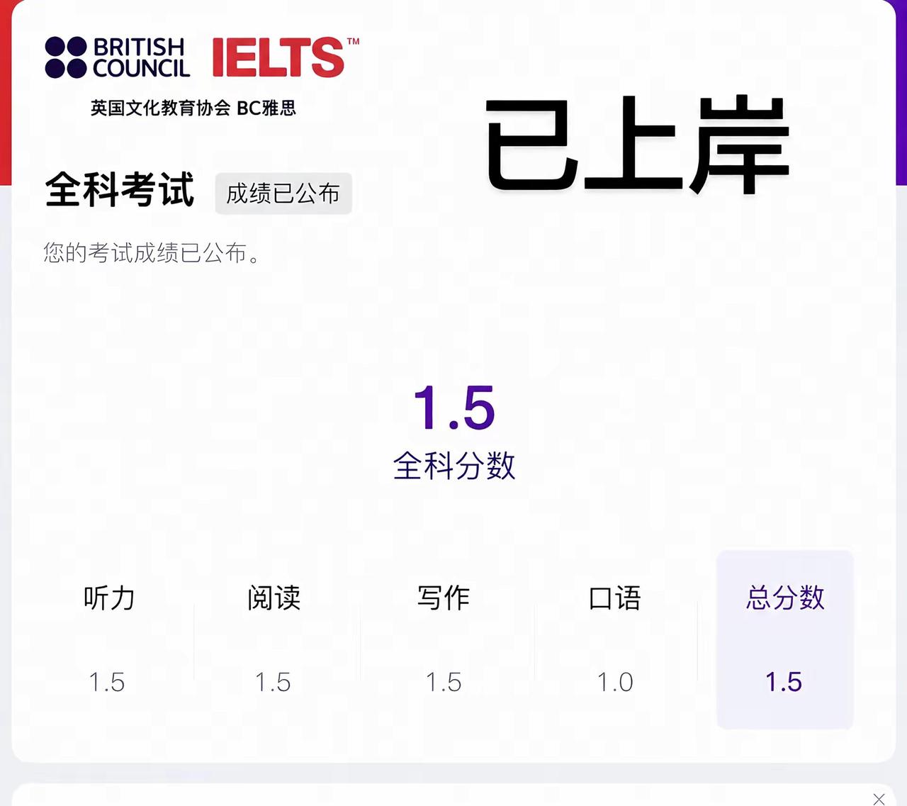 雅思考试 雅思高分上岸 上岸雅思 PTE
