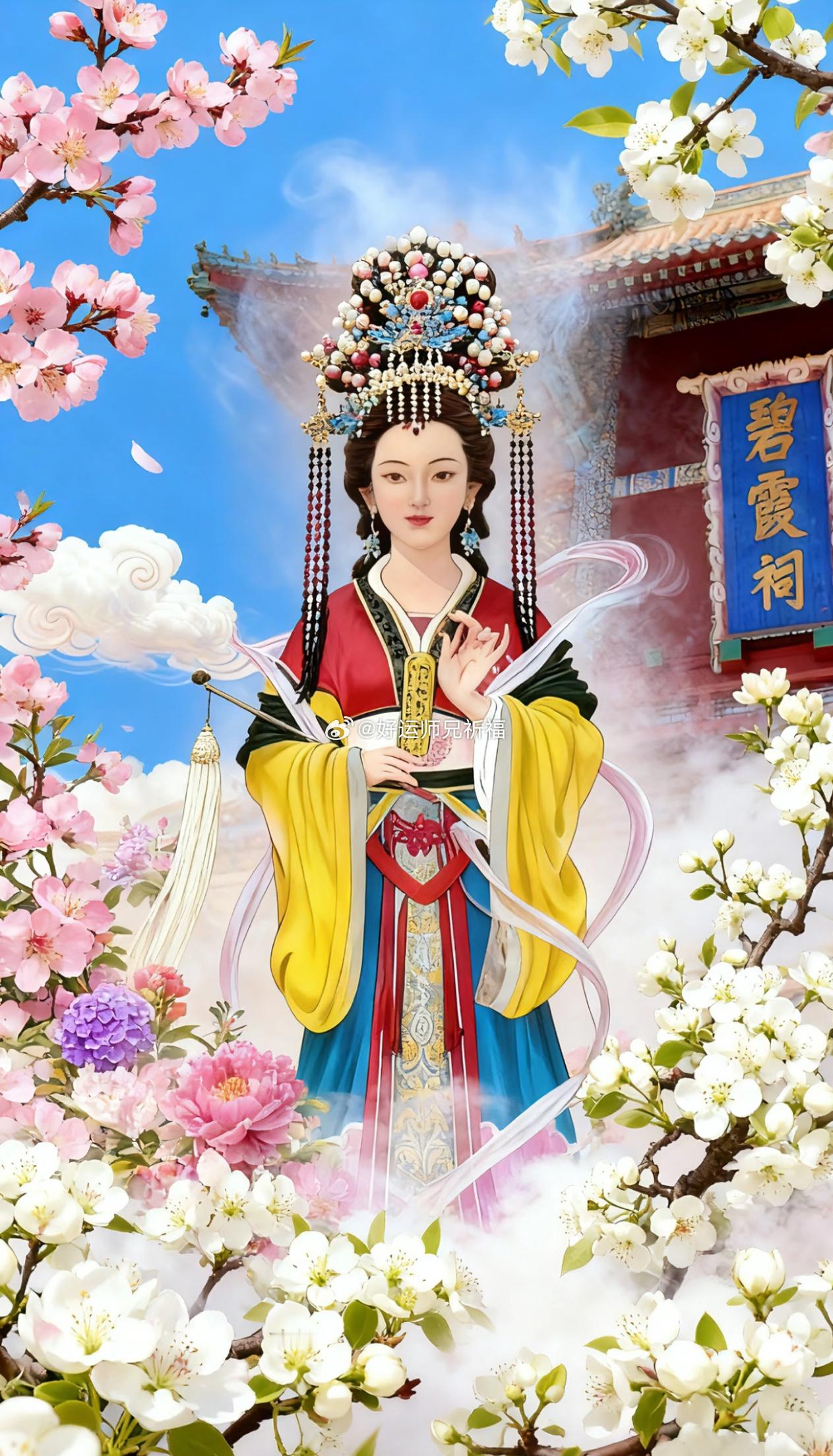 “庇佑众生，灵应九州”，6月3日(四月十八)   恭迎碧霞元君泰山奶奶圣诞 值此