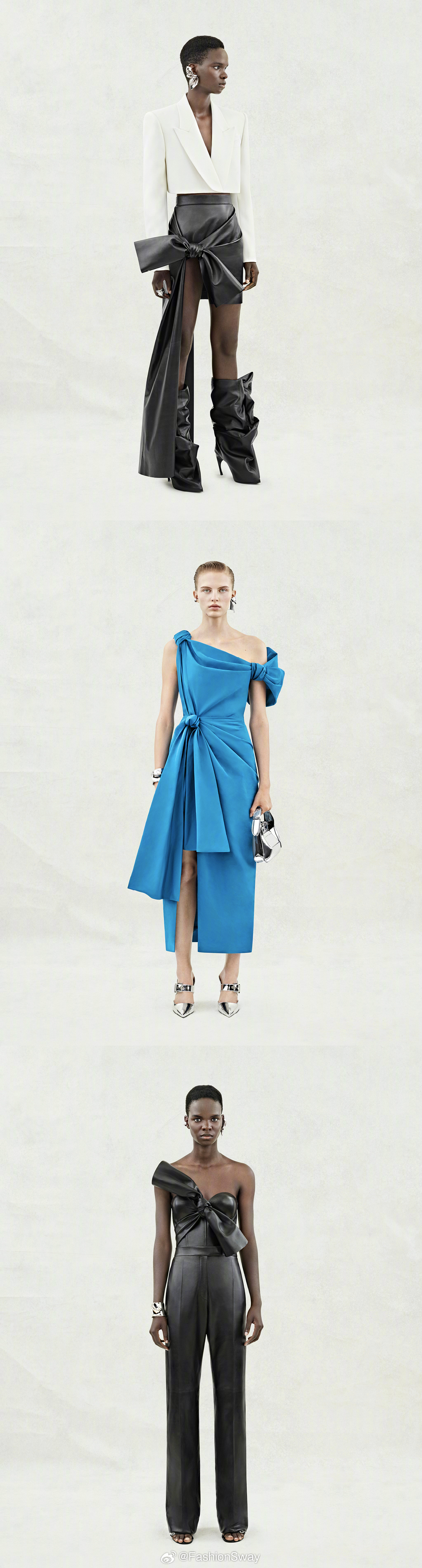 • Alexander McQueen 2024早春女装系列这季是 Sarah 
