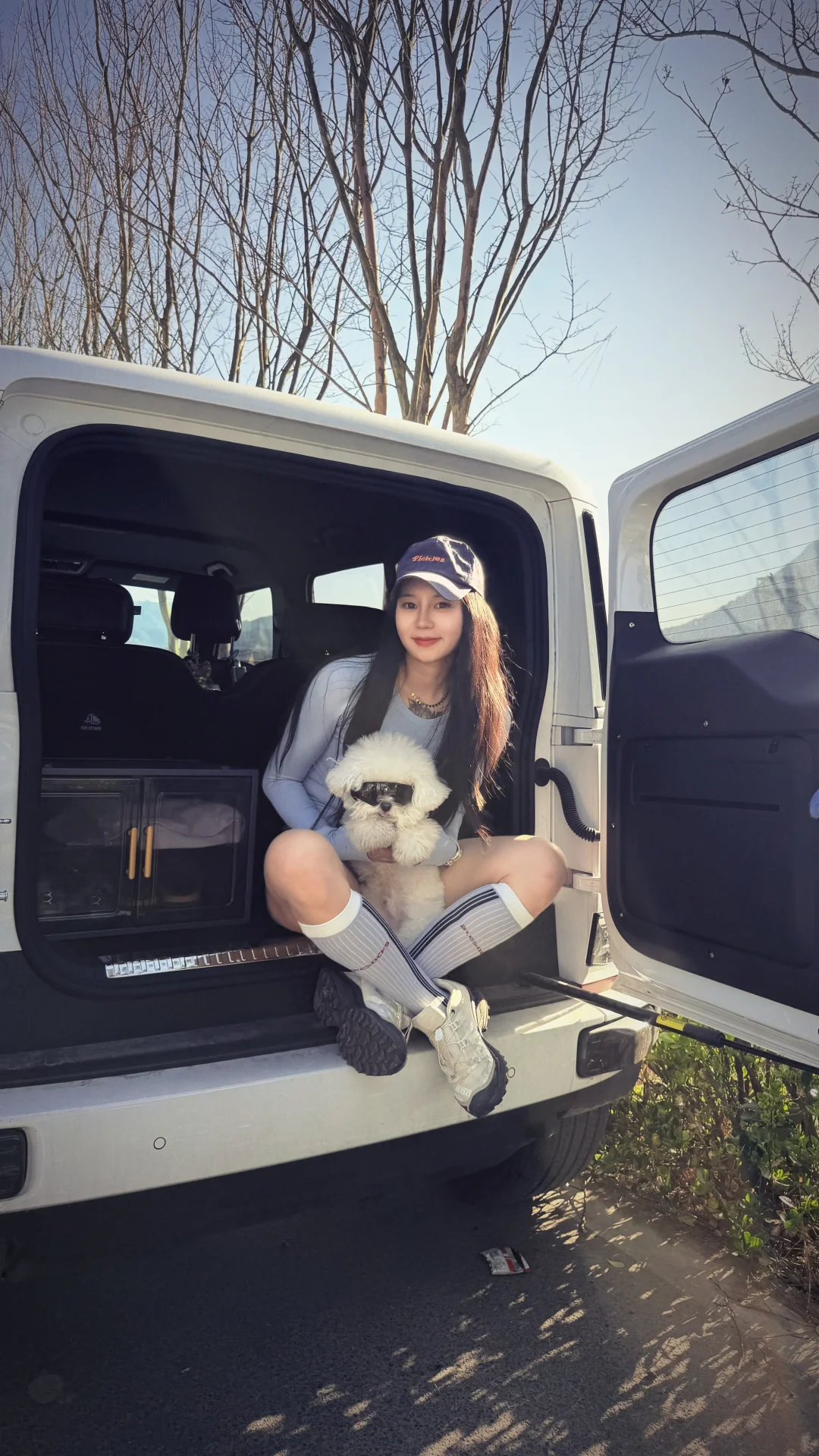 车、狗、单车、滑板，iCAR V23一趟全搞定。