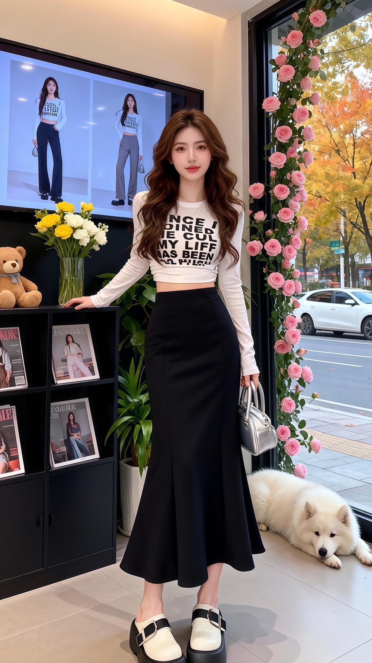 气质显瘦穿搭 洋气减龄 谁穿谁好看 面料柔软舒适 高级感穿搭