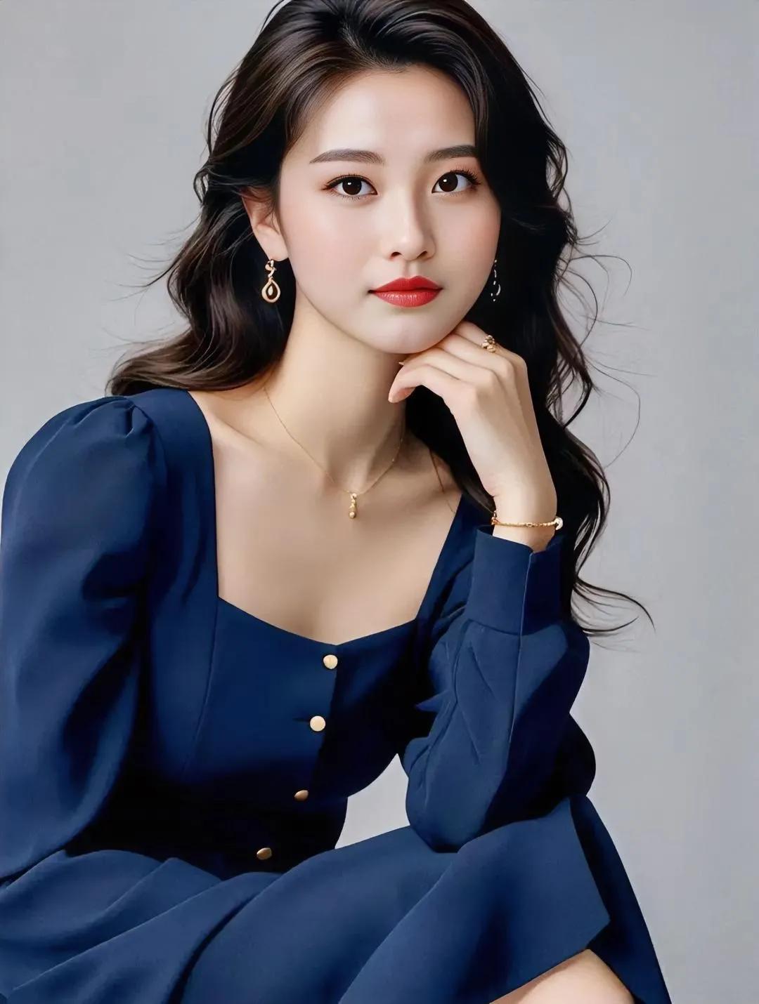 青丝素衣秀，红颜笑靥开。#美人脸相思愁# #白衣倩影飘# #景美人美难长留# #