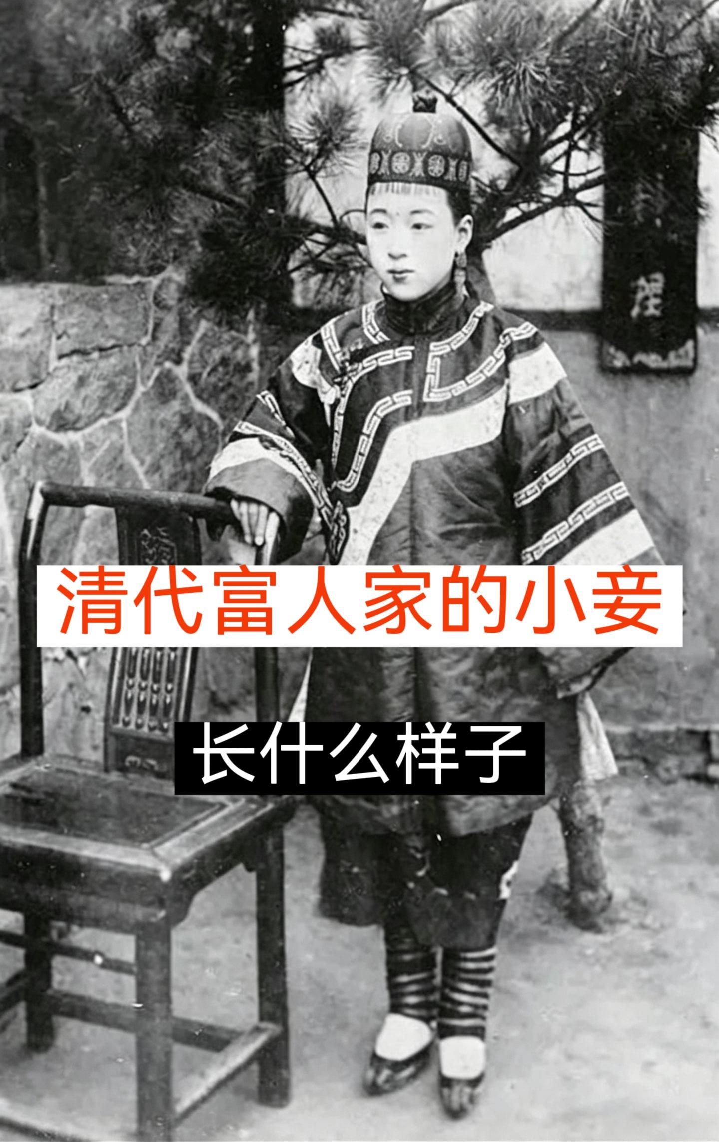 清代富人家的小妾都长什么样子？