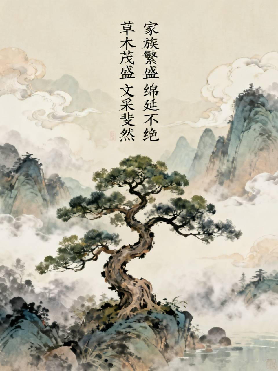 “蔚”引申有“汇聚、盛大”之意（如“蔚为大观”），用在人名里常寄托根基稳固、家业