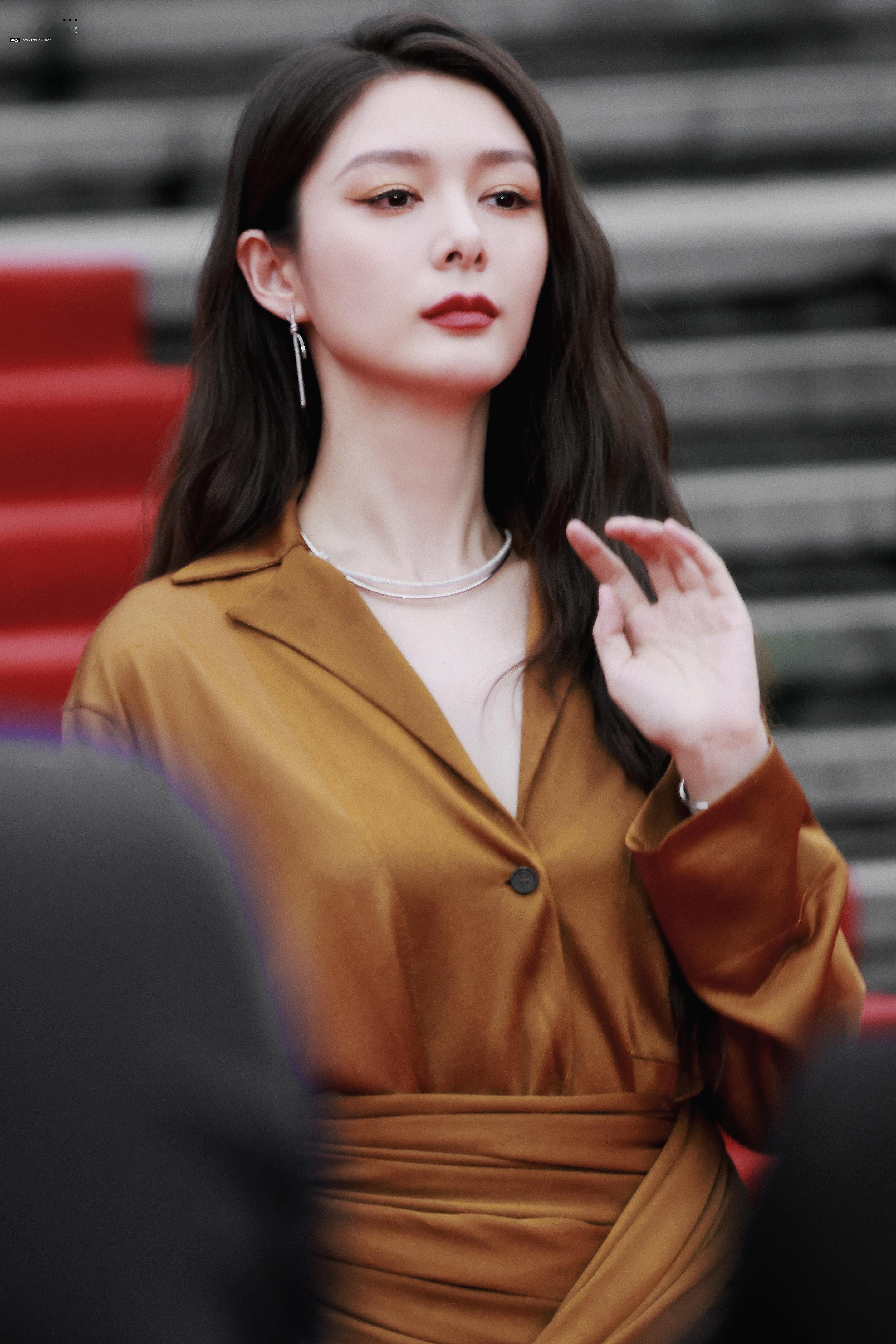 傅菁傅菁亮相湖光嘉年华|260815 湖光嘉年华红毯|