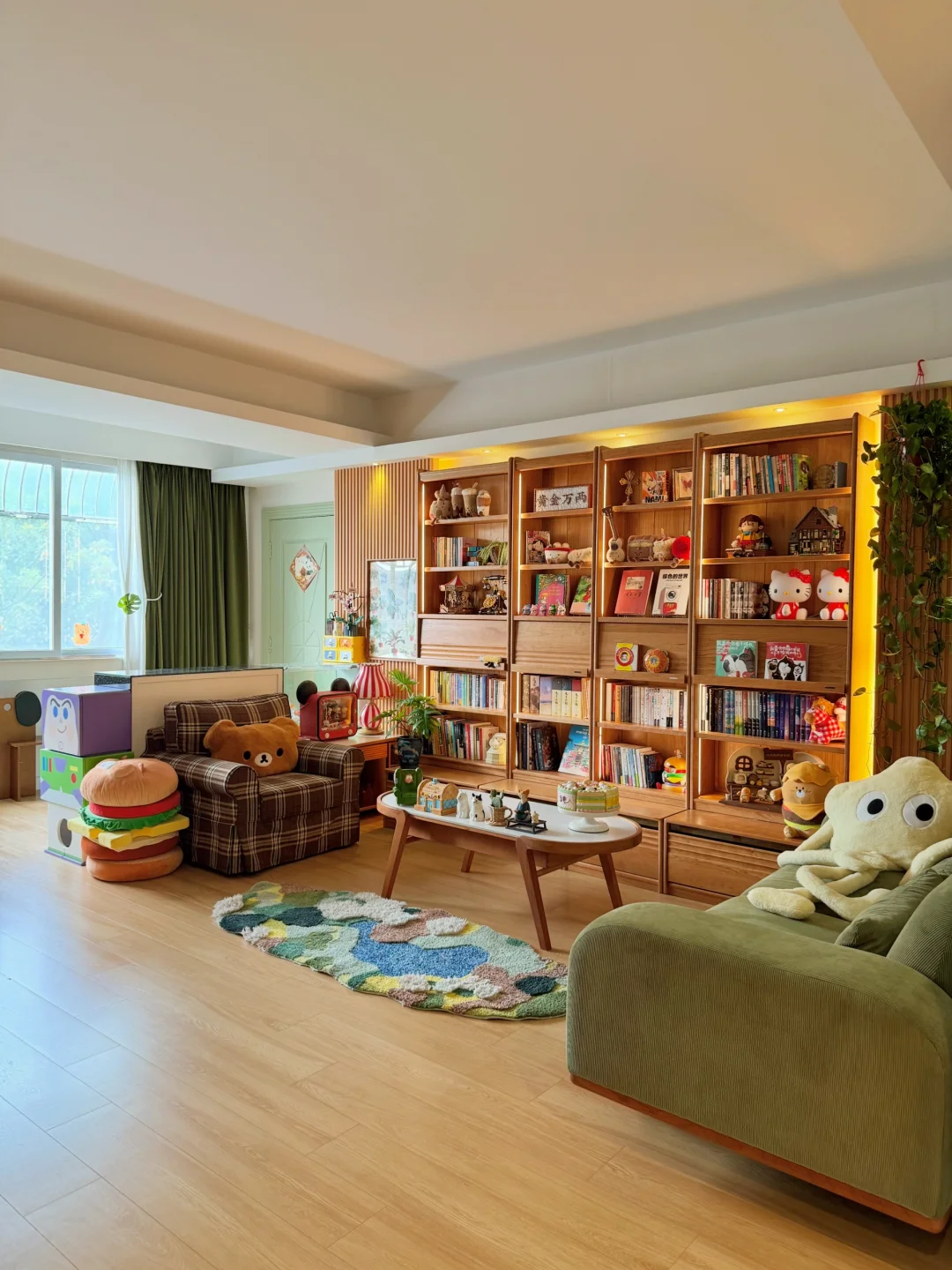 朋友说：把家装修成玩具博物馆，要门票吗？