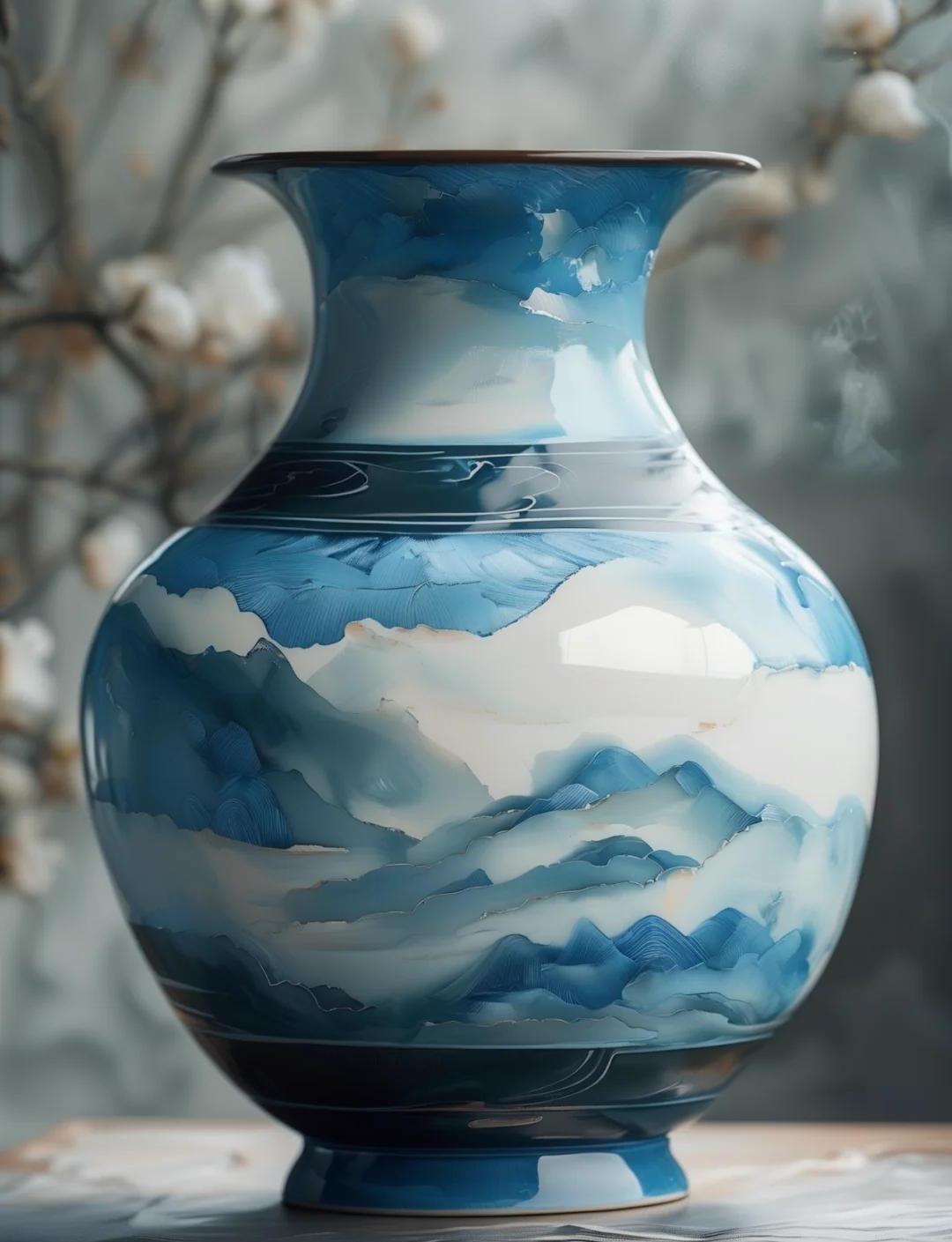 魏力以创新视角激活传统，既深挖青铜器“礼器”内核，又赋予陶瓷“自然”灵韵。其作品