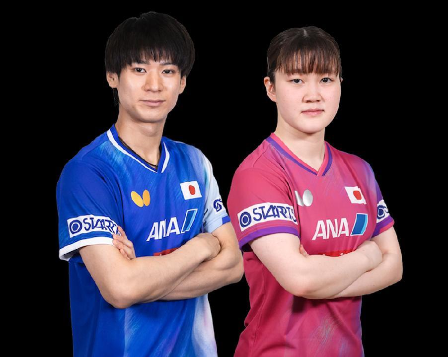 【萨格勒布常规赛，户上隼辅/大藤沙月3-0佐藤瞳/英田理志，晋级四强】大藤组合吸
