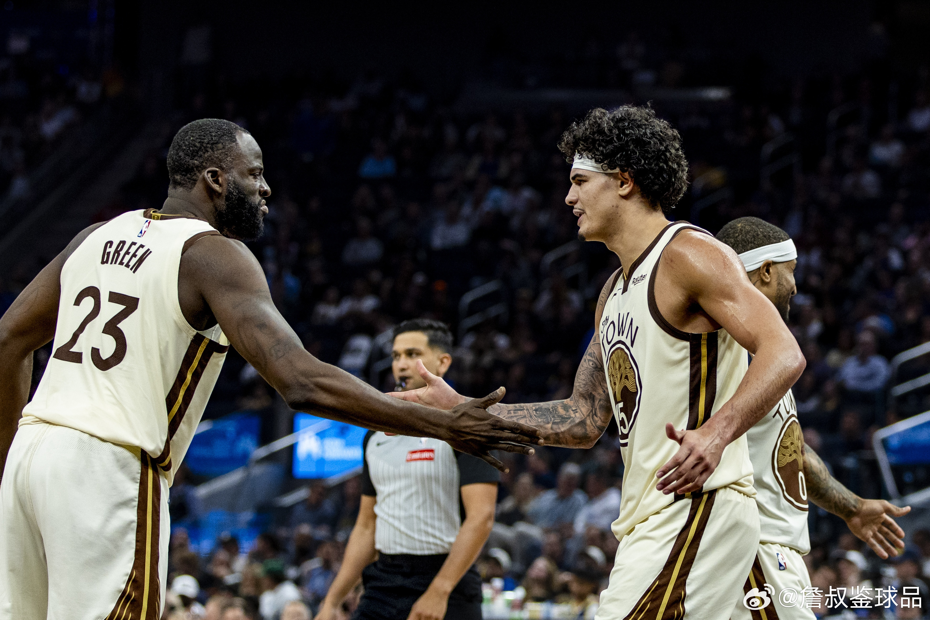 NBA 今天上午10点，勇士将在主场迎战奇才。勇士首发：波杰姆斯基、理查德、桑托